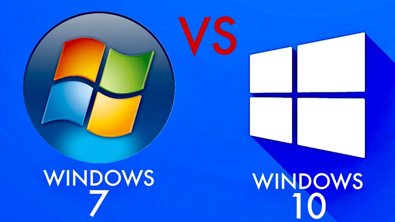 Windows 10 vs Windows 7